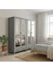 ebuy24 Kleiderschrank Tromsø Grau 178 x 50 cm