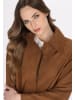 DreiMaster Women Coat in cognac