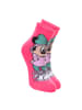 Disney Minnie Mouse Mädchen Kinder 2 Paar ABS Stoppersocken Hausschuhsocken in Mehrfarbig