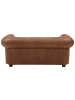 58 aufm Kessel SOFA 2-Sitzer Kath Echtleder (Antikoptik) cognac