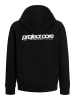 JACK & JONES Junior Kapuzenpullover in Black