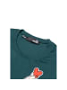 Love Moschino Blau Schwarz Baumwolle T-Shirt