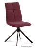 58 aufm Kessel ESSZIMMERSTUHL (2er-Set) Drona 47x92x60 Schwarz/Marsala