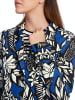 MARC CAIN Jerseyblazer mit Alloverprint in Blau