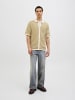 Jack & Jones Gestricktes Hemd in Sea Salt