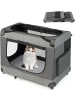 COSTWAY Hundetransportbox XL in Grau