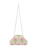 Sookie Women Clutch in Beige Multicolor
