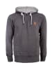 mh michael heinen Kapuzenhoodie in anthra/melange