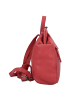 Greenburry Vintage washed City Rucksack Leder 27 cm in bloodred