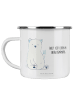 Mr. & Mrs. Panda Tasse Eisbär Faul mit Spruch in Weiß