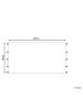 Beliani Kelim ARGAVAND in Bunt/Beige/Braun - (W) 80 x (L) 150 cm