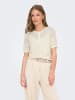 ONLY Strickjacke in Egret
