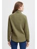 Oxmo Sweatshirt OXMalita 21300200-ME Fleece Übergangstroyer mit Stepp-Detail in Grün
