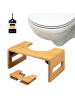 eluno Toilettenhocker ca. 43,5 x 18,5 x 28 cm (B/H/T)