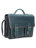 Greenburry Aktentasche Leder 39 cm dark green