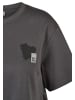 LeComte T-Shirt mit Spitze in Platin