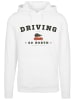 F4NT4STIC Hoodie Driving Home Weihnachten PLUSSIZE in weiß