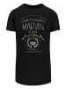 F4NT4STIC Long Cut T-Shirt Looney Tunes Marvin The Martian in schwarz