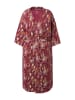 Ulla Popken Bademantel in dunkel kirschrot
