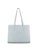 Jost Arva Schultertasche Leder 40 cm in misty blue