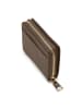 Lazarotti Bologna Leather Geldbörse Leder 10 cm in taupe