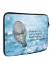 Mr. & Mrs. Panda Notebook Tasche Seekuh Happy mit Spruch in OZeichenanblue