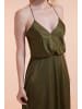 Unique Kleid Silky Classic Dress in Green Bronze