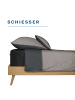 Schiesser Jersey-Elasthan-Spannbettlaken Elli in Schwarz