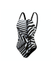 Speedo Formender asymmetrischer Schwimmanzug in schwarz