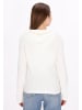 myMo Fleecejacke in Weiss