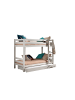 58 aufm Kessel ETAGENBETT Karolina 210x161x105 aus Massivholz in Weiß