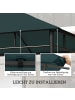 Outsunny Pavillondach in Dunkelgrau 298L x 295B x 1H cm