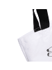 Mr. & Mrs. Panda Schultertasche Einhorn Blümchentail mit Spruch in Weiß