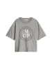 Marc O'Polo MOP Club '67   T-Shirt , Oversized, Back Print in Light Grey