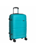 D&N Travel Line 4300 - 4-Rollen-Trolley M 66 cm in petrol