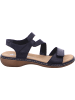 rieker Sandale in schwarz