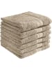 REDBEST Frottier Handtuch 6er-Pack Chicago in taupe