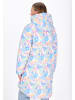 myMo Women Coat in blue multicolor