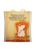 Mr. & Mrs. Panda Tragetasche Einhorn Prinzessin Design mit Spruch in Weiß