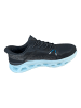 Skechers Slipper GLIDE-STEP in schwarz/blau