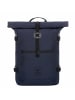 SONS OF ALOHA Rucksack XL RollTop Rucksack KANE erweiterbar| Laptop-Fach groß in blau