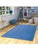 Snapstyle Velours-Teppich Joy in blau
