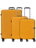 March15 readytogo - 4-Rollen-Trolley Set 3tlg. in mellow yellow