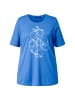 Ulla Popken Shirt in pfauenblau