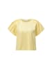 Rich & Royal T-Shirt mit Ballonärmeln in Soft Butter