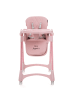 BeBelissimo Kinderhochstuhl, Babystuhl, Kombihochstuhl - Bon Appetit in Rosa