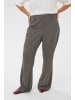 KAFFE curve Casual Hose KColia Regular fit in Grey Melange