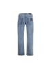 7FOR Blau Baumwolle Straight-Leg Jeans