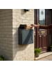 relaxdays Briefkasten in Anthrazit - (B)33 x (H)35 x (T)12 cm