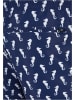 Urban Classics Badeshorts in navyseahorse